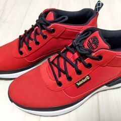 Timberland　未使用　新品　スニーカー　レッド サイズ　27.5