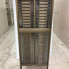 中古　アレンジャー　A4　浅型　レターケース　引き出しキャビネット　２列10段　W495×D340×H540　レトロ　愛知　岐阜　三重　一宮市 グッドプライス一宮の画像