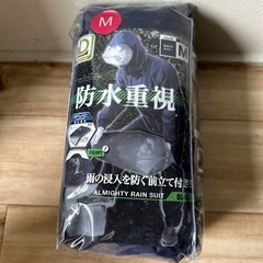 レインコート　Mサイズ　未使用(決まりました)