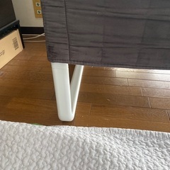 IKEA パイプソファ　グレーの画像