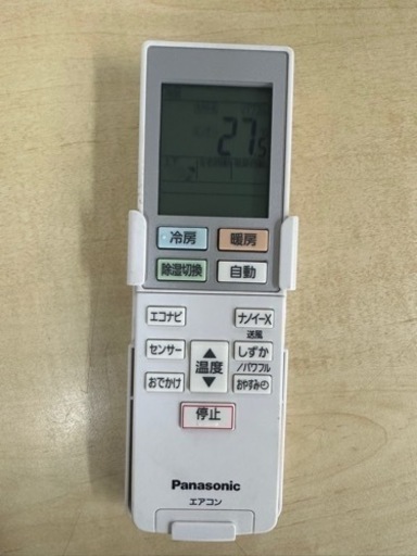 Panasonic　6畳用エアコン　ナノイーX搭載　標準取付工事込み　2018年製  リサイクルショップ宮崎屋　住吉店　23.5.6 y