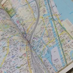 東京２３区・多摩地図と東京防災ブックの画像