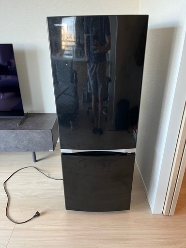 冷蔵庫 TOSHIBA 153L ブラック