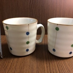 【中古】コーヒーカップ ２個セットの画像
