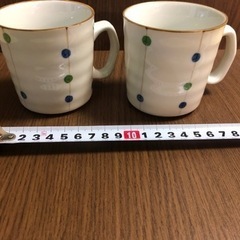 【中古】コーヒーカップ ２個セットの画像