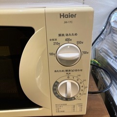 美品 電子レンジ Haier JM-17Cの画像
