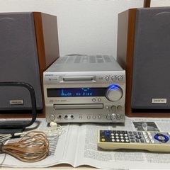 👑オンキョーONKYO👑CDコンポ☆スピーカーセット☆