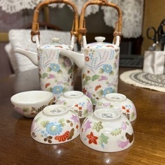 最終値引　有田焼　竹斎　酒器セット