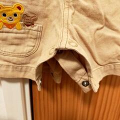 ミキハウス　オーバーオール　サイズ80の画像