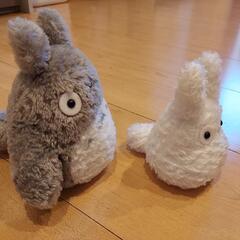 トトロぬいぐるみ ２つセットの画像