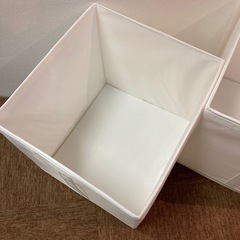 折りたたみ 収納ボックス 2個セットの画像
