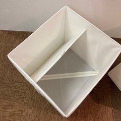 折りたたみ 収納ボックス 2個セットの画像