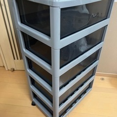 5段収納ケースの画像