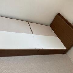 ニトリセミダブルマットレスNスリープH-CRベッドフレーム付き ニトリセミダブルマットレスNスリープH-CRベッドフレーム付き nitori