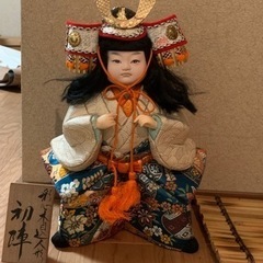 木目込み人形　五月人形　端午の節句