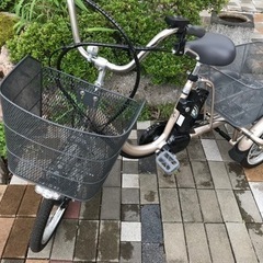 （取引終了）ラクッカル電動三輪自転車の画像