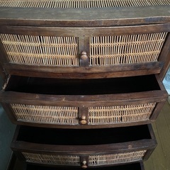アジアン家具　引き出しの画像