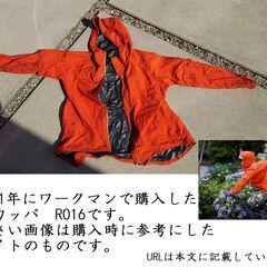 No,123 ワークマン　雨カッパ　3L
