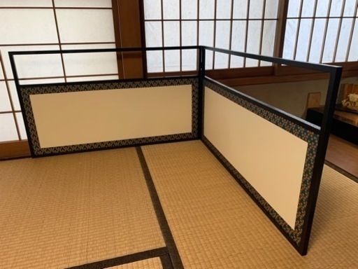 茶道具　風炉先屏風