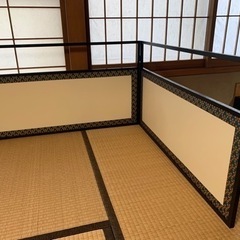 茶道具　風炉先屏風