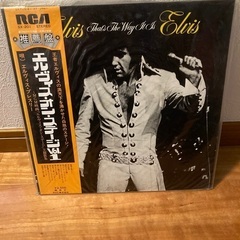 エルヴィスプレスリー　LP3枚組の画像