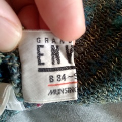 マンシングウェア　グランドスラム　エンヴォイ　タートルネックニットの画像