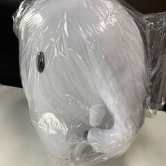 ブルーナアニマル特大サイズぬいぐるみ　ゾウ　・ホワイト（新品）の画像