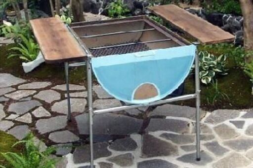 新品未使用ドラム缶バーベキューコンロ