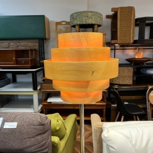 売約済み【BY REUSE 霧島国分新町店 出張買取•見積完全無料¥0】北欧デザインフロアライト
