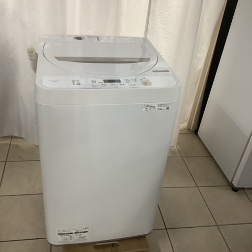 SHARP  シャープ　洗濯機　ES-GE4E-C  2021年製  4.5㎏