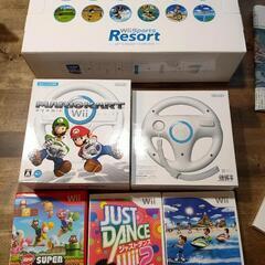 wii 本体 ハンドル ゲーム3種類