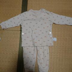 ユニクロ 90サイズ パジャマ 2セットの画像