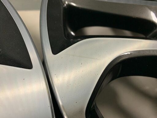 売約済　マツダ純正★DJ系　デミオ　16インチ　5.5J　PCD100　ガンメタ/PL　バランサー検品済み