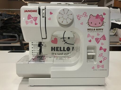 ジャノメ　ミシン【HELLO KITTY・KT-W】