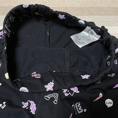 【美品】ゆめかわ❤︎ユニコーン柄　レギンス　スパッツ　100の画像