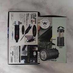 6in1ツール&アウトドアライト&アウトドアスツール&BBQコンロの画像