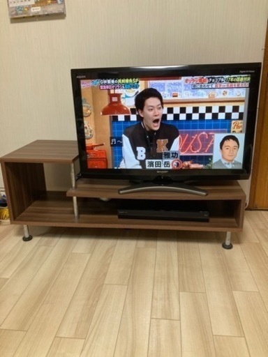 シャープAQUOS 32インチ　テレビ台付き