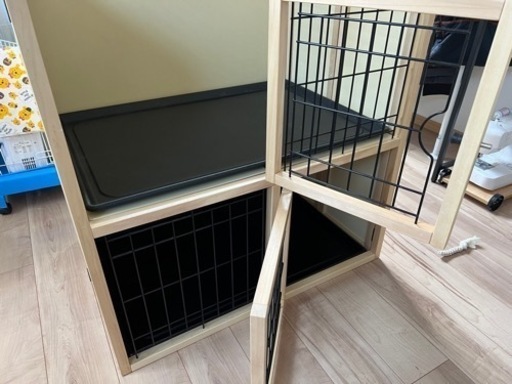 ペットゲージ 2段 2匹用
