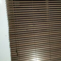 ウッドブラインドの画像