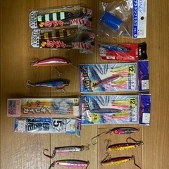 海釣り用ルアー一式の画像