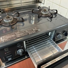 値下げしました！2口ガスコンロ　パロマ　都市ガス用