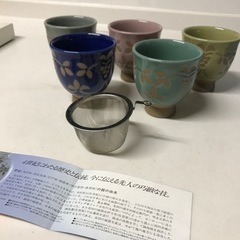 21. 肥前の器 湯のみ 5個セット