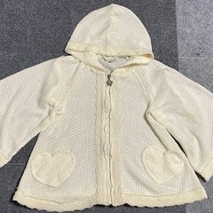 【any FAM】ロールアップ薄手アウター　100サイズ　　k ...