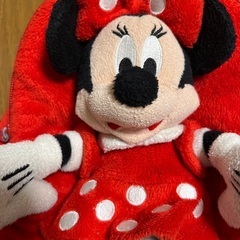 ミニーマウス　ディズニー　リュックの画像