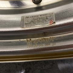 【美品】VERZ ベルズ wheel kcv02 19インチ 8J ＋7 work ホイール タイヤ付き4本SET クールレーシング