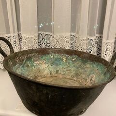 骨董　貴重な銅鍋