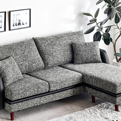 リバーシブル ソファー 3人掛け カウチソファー の画像