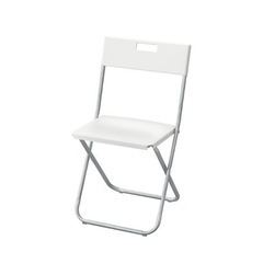 イケア　折りたたみチェア・椅子　グンデ　IKEA GUNDE ２脚の画像