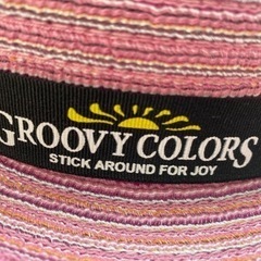 GROOVYCOLORS 麦わら帽子 中折れ帽子 Mサイズ グルービーカラーズ キッズ 夏 オシャレの画像