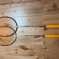 受け渡し予定決まりました【2本】バドミントンラケット YONEX ナノレイ iSPEED